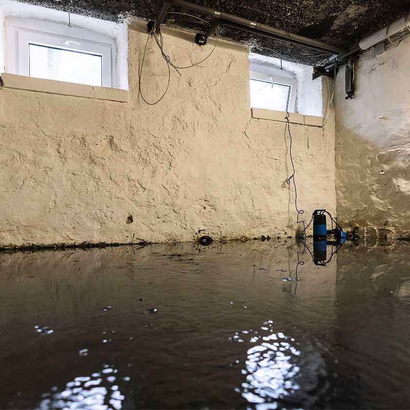 Basement flooding in New Jersey