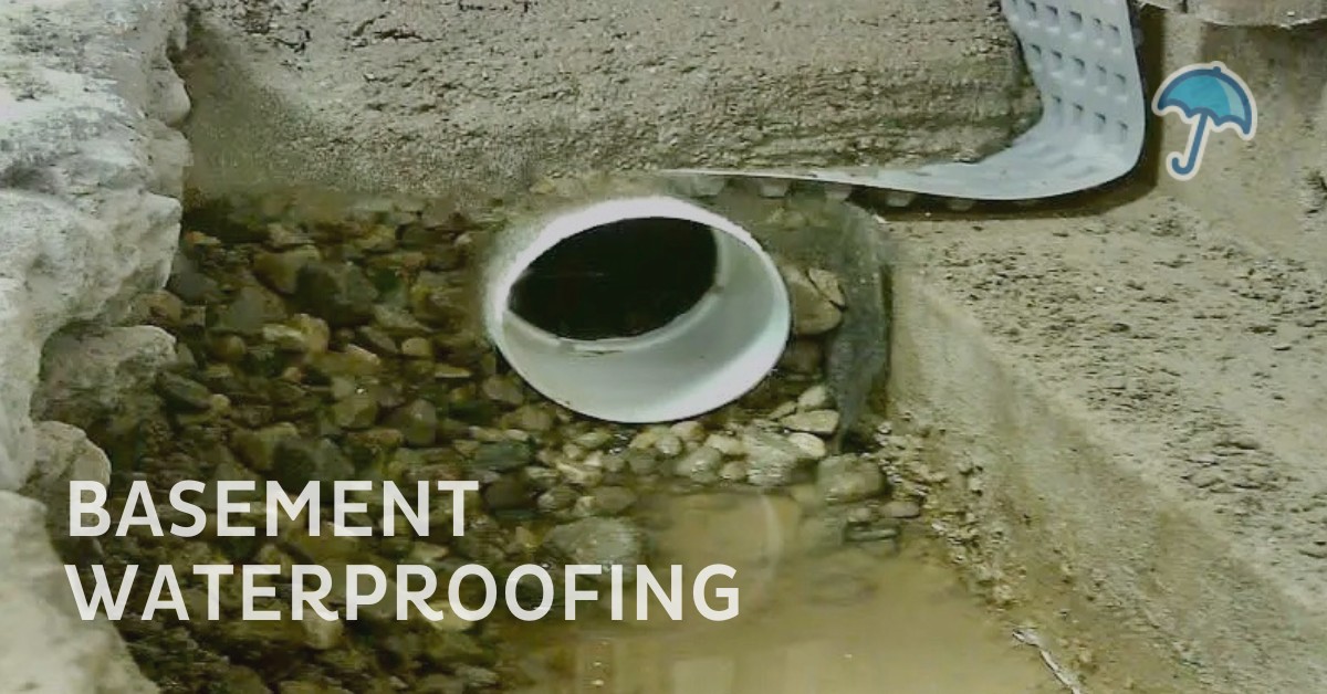 Interior french drain basement waterproofing in New Jersey