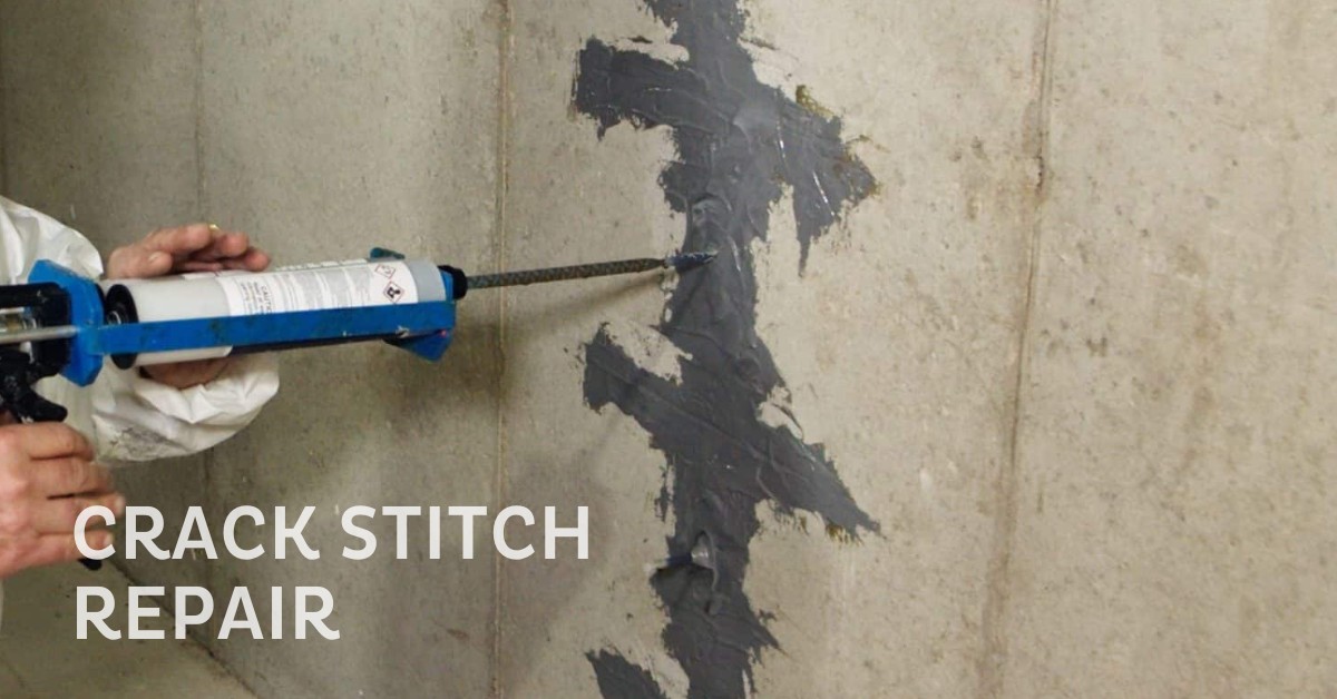 basement crack stich repair in New Jeresy