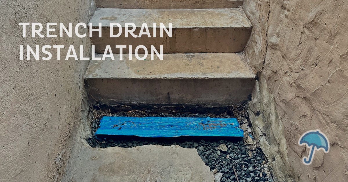 Trench drain installation