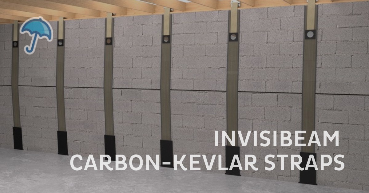 InvisBeam Carbon Kelvar Strap Foundation Repair New Jersey