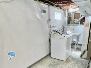 Basement Vapor Barrier Installed in Jersey City, NJ